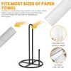 Paper Towel Holder,Black Kitchen Roll Holder for Kitchen Roll Organize view 4