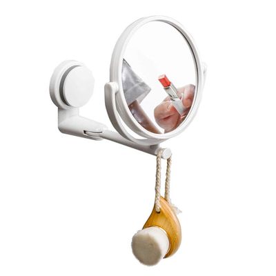 Vanity Mirror Make-Up Mirror Free-Perforated Wall-Mounted Foldable Free-Standing Bathroom Mirror HD Mirror Suitable for Dressing Table Household Cosmetic Mirror