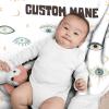 Amilient Custom Name Blanket, Evil Eye Personalized Spiritual Blanket for Car/Couch/Bedroom, Magic Evil Eye Pattern Home Decor for Men/Women, 90'x120' - Family/King Size view 3