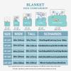 Amilient Custom Name Blanket, Evil Eye Personalized Spiritual Blanket for Car/Couch/Bedroom, Magic Evil Eye Pattern Home Decor for Men/Women, 90'x120' - Family/King Size view 4