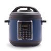 16-in-1 Nonstick 6 Quart Pressure Cooker, Slow Cooker, and More, One Touch Cooking, The Smart Release Feature Automatically Customizes Pressure, Suitable for Dining Room, Kitchen Etc, Blue view 1