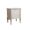 BOOMLATU Handcrafted Wood Nightstand with 2 Drawers in Distressed Vintage Nature (Nature) view 4