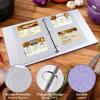 30 Pack 120 Pockets 4x6 Recipe Card Sleeves,3 Ring Binder Recipe Card Protector Pages,Double Sided 2 Pocket Refill Sheets for Recipe Book, 8.5x11 Inch Top Loading Clear Sleeve Sheets view 4