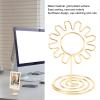 Wire Table Picture Photo Holder,20Pcs Sunflower Place Table Place Card Holder Clip Name Card Holders Picture Photo Holder for Weddings Anniversary Party(Gold) view 4