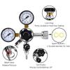 AMAZWHIP CGA320 Keg Regulator, Quick Disconnect CO2 Kegerator Regulator with Pressure Adjustment Knob, Beer Regulator view 3