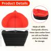 2 Pack Silicone Slow Cooker Divider Liner 6 QT, Reusable & Leakproof Divider Insert, Dishwasher Safe Cooking Liner view 2