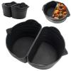 2 Pack Silicone Slow Cooker Divider Liner 6 QT, Reusable & Leakproof Divider Insert, Dishwasher Safe Cooking Liner view 1