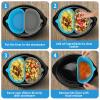 2 Pack Silicone Slow Cooker Divider Liner 6 QT, Reusable & Leakproof Divider Insert, Dishwasher Safe Cooking Liner view 4