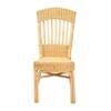 Baxton Studio Barito Modern Bohemian Natural Brown Rattan Dining Chair view 2