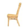 Baxton Studio Barito Modern Bohemian Natural Brown Rattan Dining Chair view 3