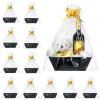 Thenshop 44 Pcs Empty Gift Basket Bulk,Basket Gifts, Black, Solid view 1