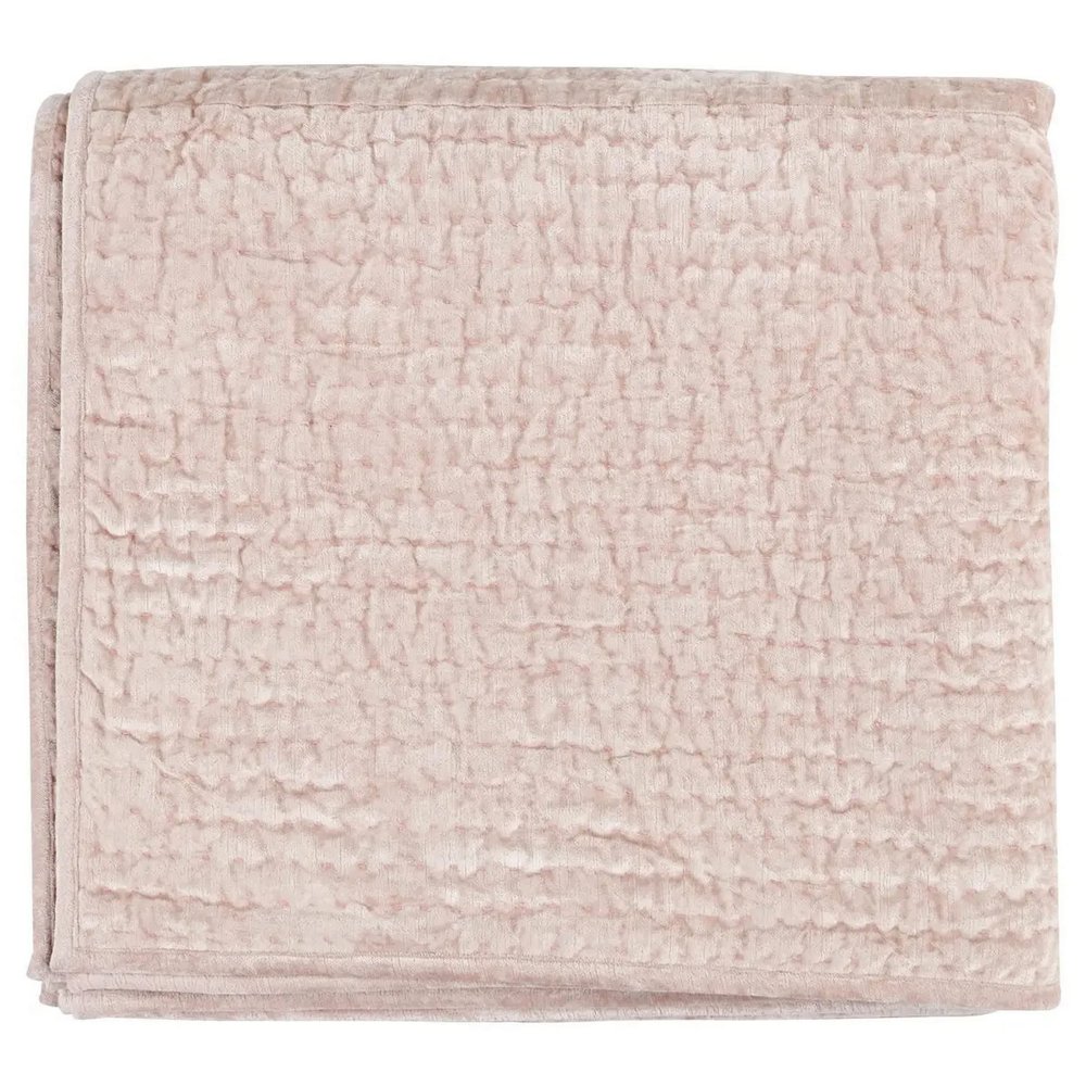 Benjara Lipa 92 x 96 Classic Handmade Queen Quilt with Polyfill and Cotton, Pink