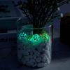 MCPINKY 36PCS Glass Marbles, Including 5 Glow in The Dark Marbles for Vase Filler, Fish Tank, Table Scatter Decoration view 3