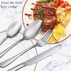 40 Pieces Dinner Forks and Salad Forks Set, Stainless Steel Forks Silverware, Home Kitchen Cutlery Forks, Mirror Polished Modern Dessert Forks, Restaurant Quality Flatware Forks,Dishwasher Safe view 2