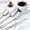 40 Pieces Dinner Forks and Salad Forks Set, Stainless Steel Forks Silverware, Home Kitchen Cutlery Forks, Mirror Polished Modern Dessert Forks, Restaurant Quality Flatware Forks,Dishwasher Safe view 3