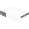 Plymor Clear Polished Acrylic Rectangular Display Block, 1" H x 3" W x 4" D (6 Pack) view 1