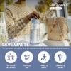 LifeStraw Go Series BPA-Free Water Filter Bottle for Travel and Everyday Use removes Bacteria, Parasites and Microplastics, Improves Taste, 1L, Nordic Noir' view 3