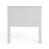 Campagne Wood Headboard, Twin, White view 4