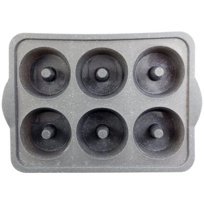 Celebrate It 6-Cavity Metal Reinforced Silicone Mini Angel Food Cake Pan