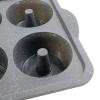 Celebrate It 6-Cavity Metal Reinforced Silicone Mini Angel Food Cake Pan view 3