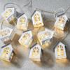 Ashland 10ct. Warm White LED White House String Lights view 3