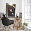 Textured Paper - Carlo Dolci - The Virgin Mary (1667) - Art Print, Poster, Painting, Photo, Wall Decor - Baroque, Italian, Religious, Madonna, Christianity - Size: 6 x 4 Inches view 4