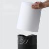 DYPASA Garbage Can Simple Trash Can Living Room with Cover Paper Basket Fashion Home Bathroom Kitchen Large-Capacity Office Press Trash Can Trash Bin (Color : Gray) view 3