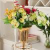 Vases for Flowers 50cm Elegant Metal Vase Gold Color Wedding Crystal Candelabras Metal Candlesticks Flower Bowl for Wedding Unique Flower Vase (Color : A1) view 3