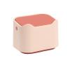 CANMNT Trash Can Desktop Garbage Basket Mini Small Waste Bins Home Table Plastic Trash Can Office Supplies Dustbins Sundries Barrel Box Trash Can Wastebasket view 1