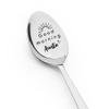 Aunt Mothers Day Gifts from Niece Nephew Good Morning Auntie Tea Coffee Spoons Gift for Aunt Auntie Gifts for Women Aunty Aunt Birthday Gift for Auntie Ice-cream Spoon view 1