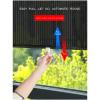 Retractable Car Window Shade, Portable Travel Window Blackout with Suction Cups, Thermal Insulated Waterproof Blackout Blind Sun Shade for Window,W68*H125cm/W26.77*H49.21in view 4