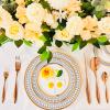 20 Piece Rose Gold Flatware Set Service for 4, 18/10 Stainless Steel Heavy Duty Silverware Cutlery Set, Modern & Elegant Design for Home/Hotel/Wedding, Dishwasher Safe (20-Piece for 4) view 2