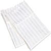 400 Thread Count Fitted Sheets Set of 3 Piece - Luxury and Extra Soft 100% Egyptian Cotton Sheets with 16" Deep Pocket Mattress Covers & Protectors - White Stripe,Full-XXL Size. view 1
