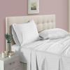 400 Thread Count Fitted Sheets Set of 3 Piece - Luxury and Extra Soft 100% Egyptian Cotton Sheets with 16" Deep Pocket Mattress Covers & Protectors - White Stripe,Full-XXL Size. view 3