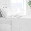 400 Thread Count Fitted Sheets Set of 3 Piece - Luxury and Extra Soft 100% Egyptian Cotton Sheets with 16" Deep Pocket Mattress Covers & Protectors - White Stripe,Full-XXL Size. view 4