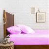 400 Thread Count Fitted Sheets Set of 3 Piece - Luxury and Extra Soft 100% Egyptian Cotton Sheets with 22" Deep Pocket Mattress Covers & Protectors - Pink Solid,Twin-XXL Size. view 1