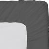 400 Thread Count Fitted Sheets Set of 3 Piece - Luxury and Extra Soft 100% Egyptian Cotton Sheets with 16" Deep Pocket Mattress Covers & Protectors - Dark Grey Solid,Full-XL Size. view 3