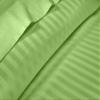 400 Thread Count Fitted Sheets Set of 3 Piece - Luxury and Extra Soft 100% Egyptian Cotton Sheets with 18" Deep Pocket Mattress Covers & Protectors - Sage Stripe,Olympic Queen Size. view 3
