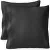 400 Thread Count Fitted Sheets Set of 3 Piece - Luxury and Extra Soft 100% Egyptian Cotton Sheets with 18" Deep Pocket Mattress Covers & Protectors - Black Solid,King Size. view 3