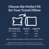 AB Lifestyles 2 Pack 13x19 Mist 300 Thread Count 100% Cotton Travel Pillowcase Go Anywhere Toddler Size Made in The USA view 3