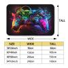 NEBOTON Gaming Rug for Game Room, Gamer Rug for Boys Bedroom, Game Controller Theme 94x63inches view 2