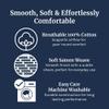 AB Lifestyles 2 Pack 12x18 Mist 300 Thread Count 100% Cotton Travel Pillowcase Go Anywhere Toddler Size Made in The USA view 4