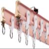 Ceiling Curtain Track Hospital Curtain RV Curtain Flexible Bendable Ceiling Curtain Track, Double Rods Curtain Track Ceiling Or Wall Mount Bendable Curtain Rail For Living Room Bedroom Ceiling Track S view 1