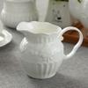 2pcs Milk Frothing Pitcher and Coffee Sugar Containers Sauce Jug Ceramic Coffee Milk Creamer Gravy Sauce Boat for Parties view 4