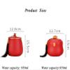 ceramic storage jar Airtight Lid Ceramic Tea Containers Tea Canister, Household Tassel Tea Jar Sealed Jar Storage Jar for Serving Ground Coffee, Tea, Herbs, Grains, Sugar - Home Decor Storage Jars (C view 2