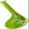 8pcs japanese soup spoon Soup Spoon Ice Cream Scoop Mixing Serving Tableware for Coffee Tea Sugar Flour Milk Power chinese wonton spoons Green chinese soup spoons view 1