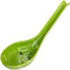 8pcs japanese soup spoon Soup Spoon Ice Cream Scoop Mixing Serving Tableware for Coffee Tea Sugar Flour Milk Power chinese wonton spoons Green chinese soup spoons view 2