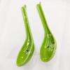 8pcs japanese soup spoon Soup Spoon Ice Cream Scoop Mixing Serving Tableware for Coffee Tea Sugar Flour Milk Power chinese wonton spoons Green chinese soup spoons view 4