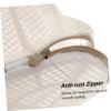 Cabilock 6pcs Mesh Laundry Bags Set for Washing Machine Delicate Wash Bags for Underwear and Bras for Clothes Storage and Organization Beige view 2
