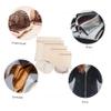 Cabilock 6pcs Mesh Laundry Bags Set for Washing Machine Delicate Wash Bags for Underwear and Bras for Clothes Storage and Organization Beige view 3